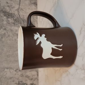 Starbucks Brown Moose Mug Bone China 2009